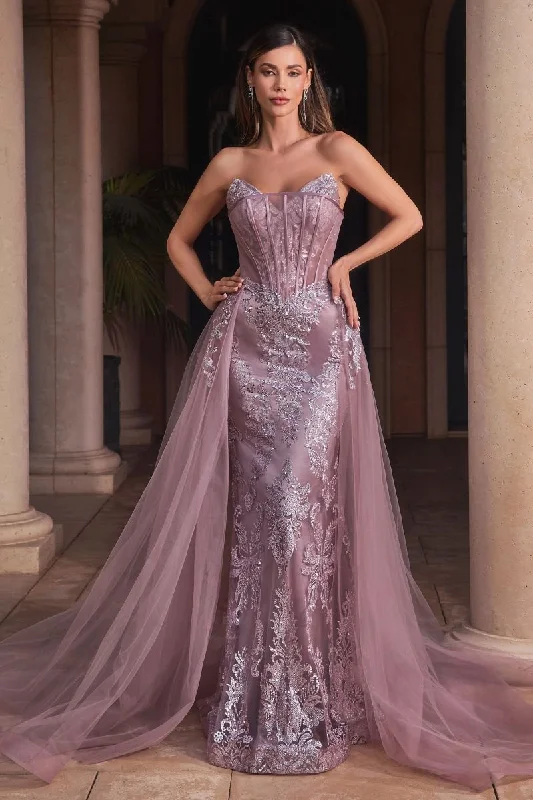 Cinderella Divine J858 Dusty Mauve 16 Sale