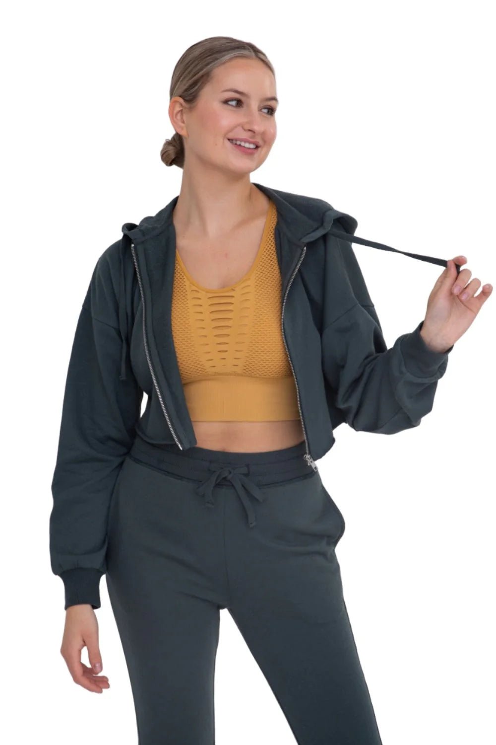 Felicity Fleece Crop Jacket