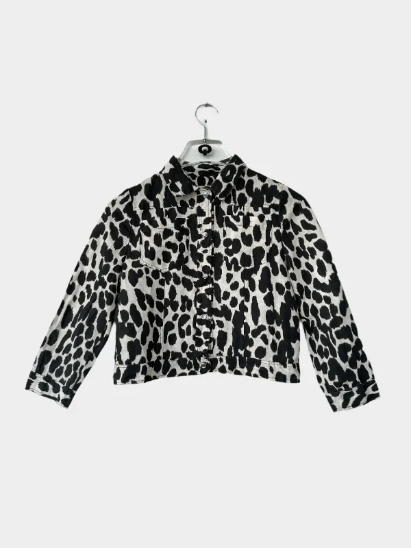 Animalier Linen Jacket