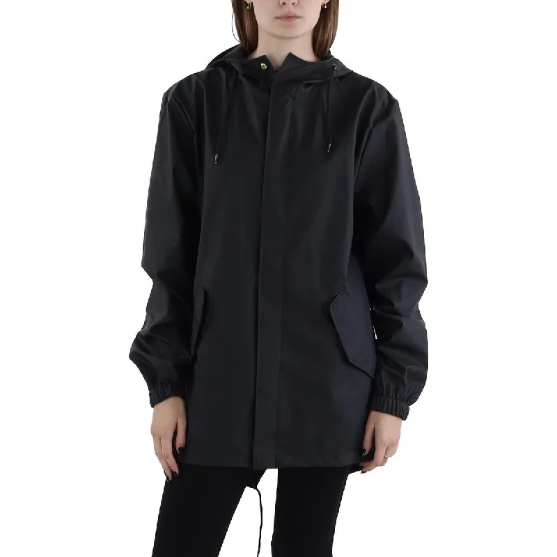 Womens Hooded Rain Raincoat