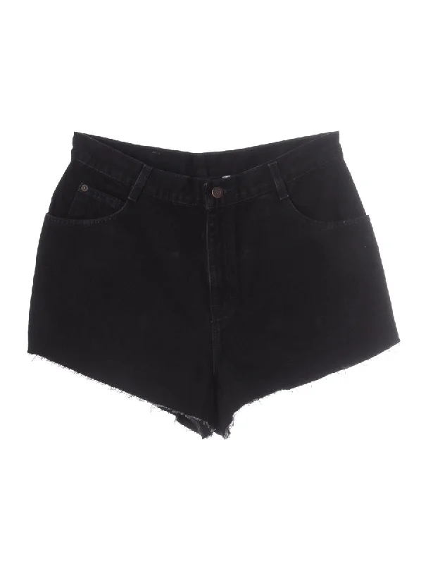 Label Molly Frayed Denim Shorts