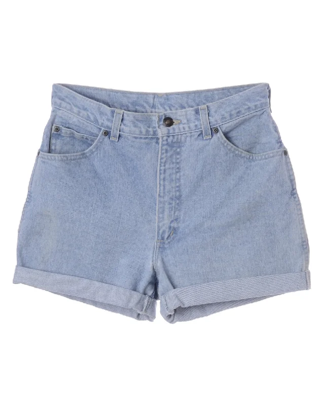 Label Willow Rolled Hem Denim Shorts