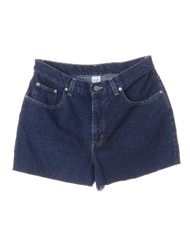 Label Molly Frayed Denim Shorts