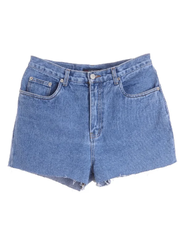 Label Molly Frayed Denim Shorts