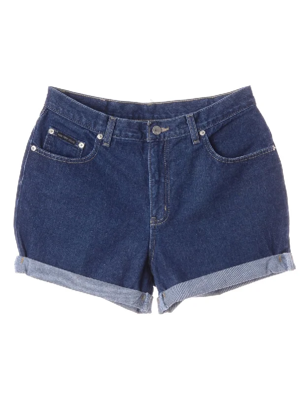 Label Willow Rolled Hem Denim Shorts