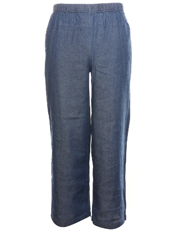 Medium Wash Casual Denim Trousers - W28 L30