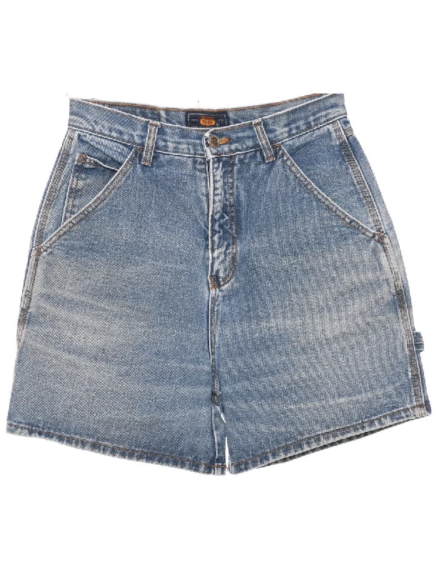 Medium Wash Denim Shorts - W27 L5