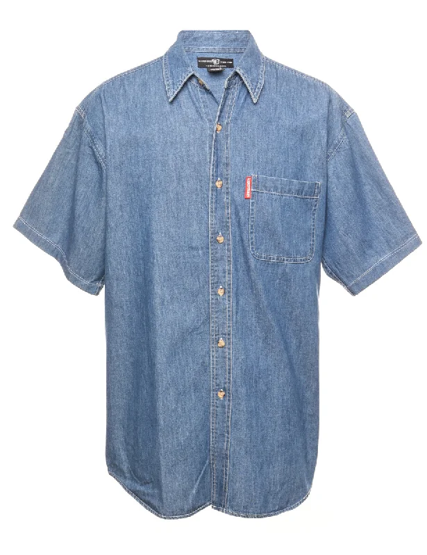 Medium Wash Wranwe Bros. Denim Shirt - M