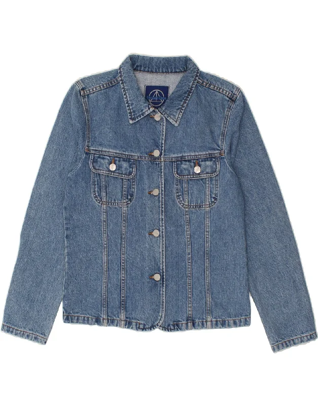 STREET ONE Womens Denim Jacket EU 38 Medium Blue Cotton