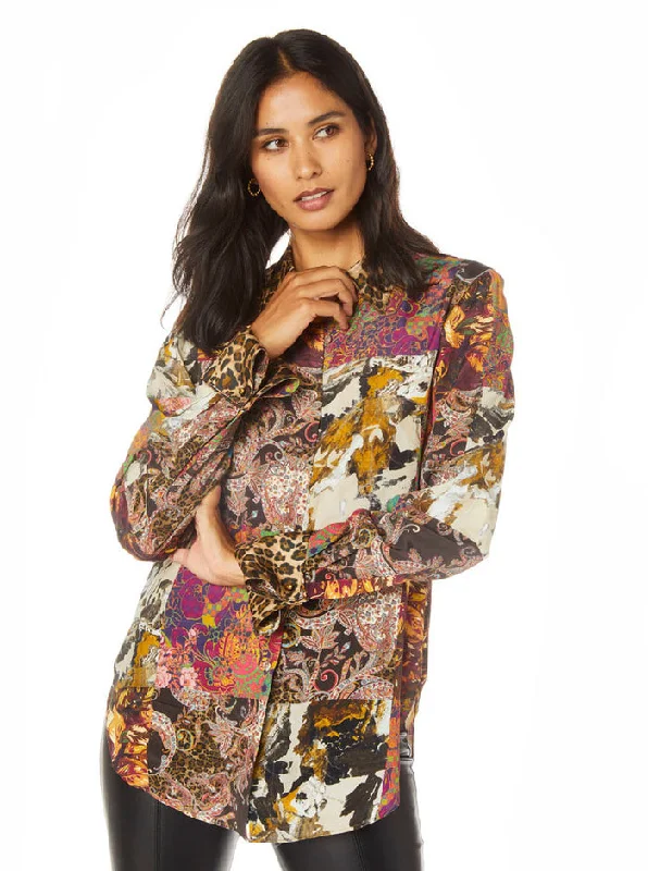 Robert Graham Long Sleeve Gabriela Print Shirt