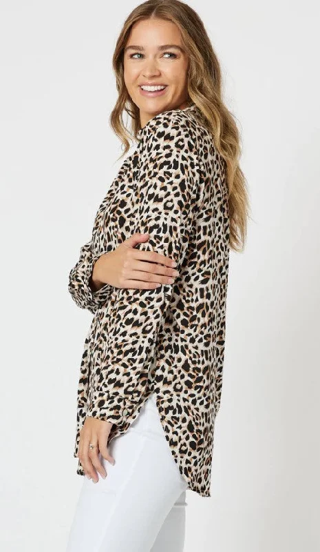 Sahara leopard print shirt