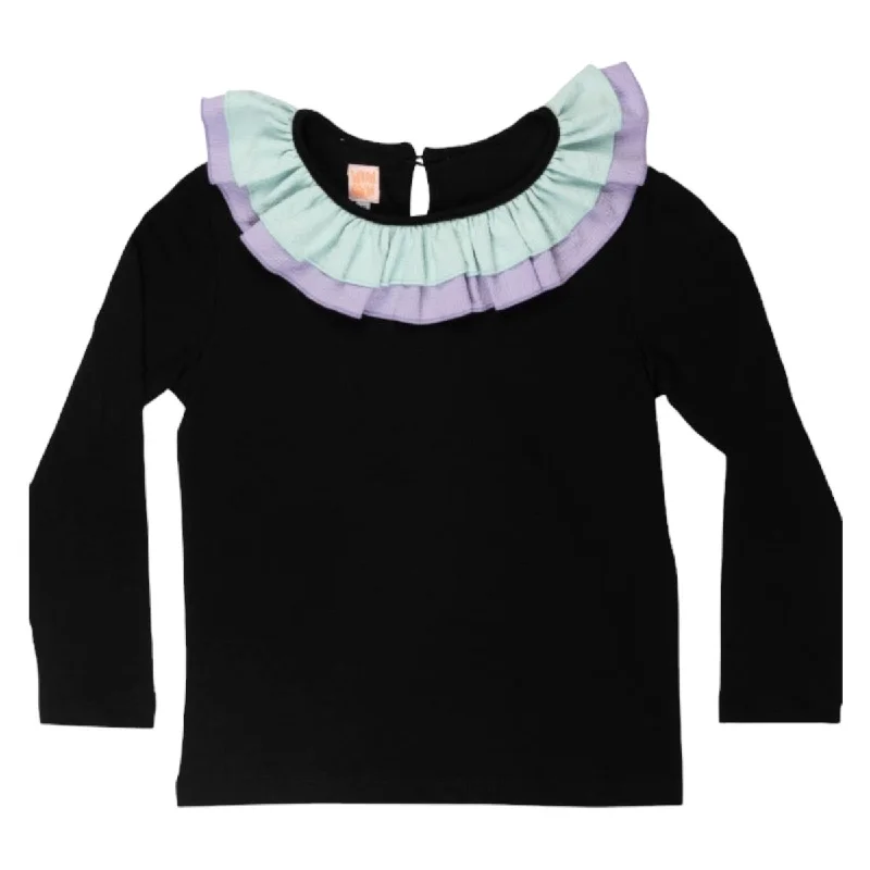 AMINA MIX LONG SLEEVE TOP